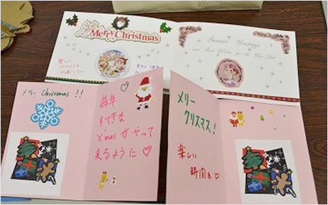 サンタクロース☆クリスマスボランティア活動2