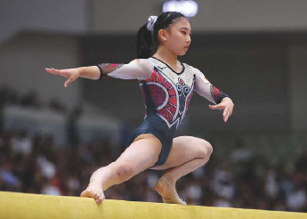 岸里奈選手(写真提供:日本体操協会)