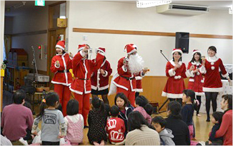 サンタクロース☆クリスマスボランティア活動3